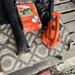 Black And decker Lawn Mower, Blower With A Mulching Kit