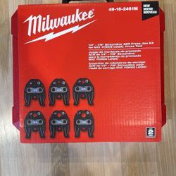 Milwaukee 49-16-2461M 1/4”-7/8 Streamline ACR Press Jaw Kit For m12 Force Logic Press Tool