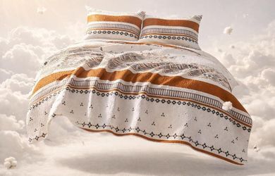 Queen Boho Quilt Bedspread Set with Pillow Shams