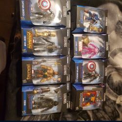 Avengers: Endgame Marvel Legends Wave 1 Set of 7 Figures (Thanos BAF)