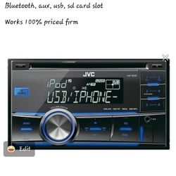 Bluetooth Double Din Radio