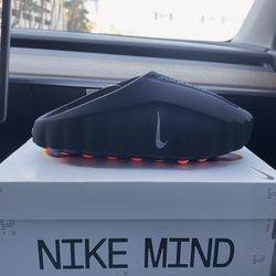 Nike Mind 001 Slide Black Chrome