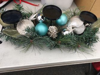 Christmas candle holder