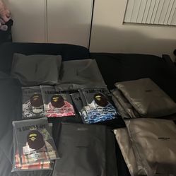 Bape,essential Tees And Essential Hoodies For Sale  