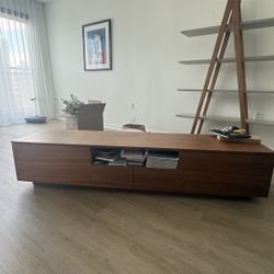 Modani TV Stand  Real Oak 
