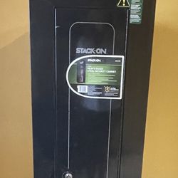 Stack On Heavy Gauge Steel Security Cabinet 