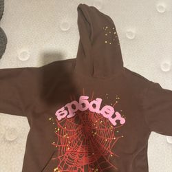 Sp5der Hoodie (brown)