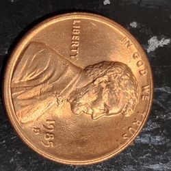 1 Cent 1985 D RD 