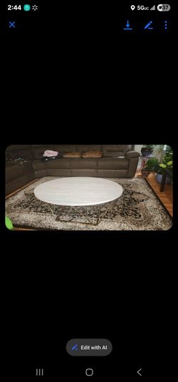 Coffee Table B Two Stools