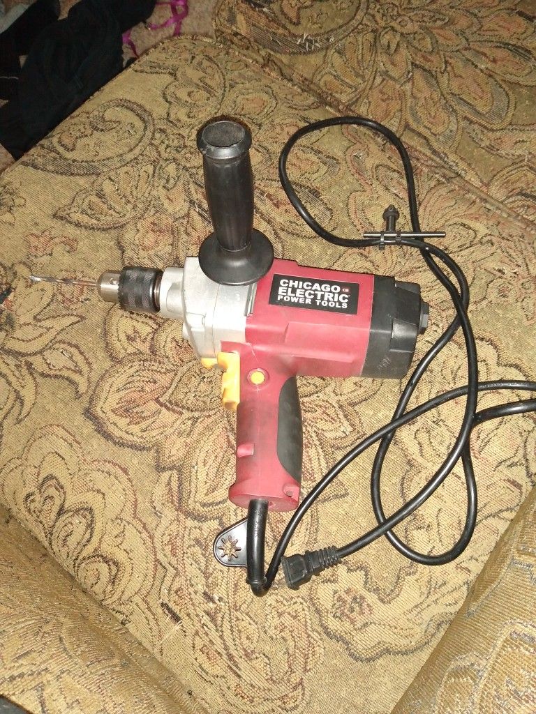 Chicago Electric 1/2 In Heavy Duty Drill