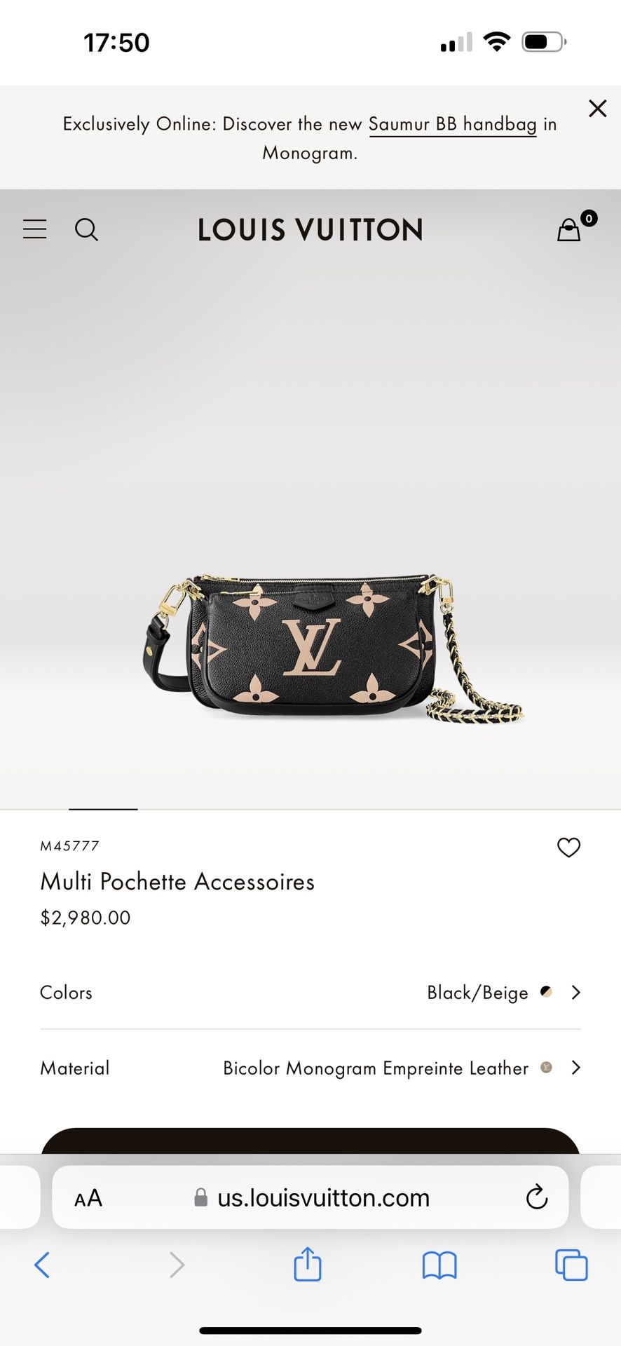 Louis Vuitton Multicolor Pochette for Sale in Clermont, FL - OfferUp