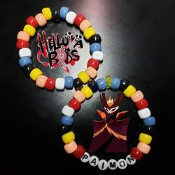 Helluva Boss: Paimon Bracelet Set (Handmade)