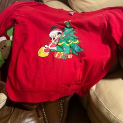 Disney Mickey 2x Unisex Men’s Or Women’s Sweatshirt 