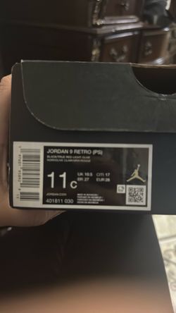 11c toddler Jordan 9