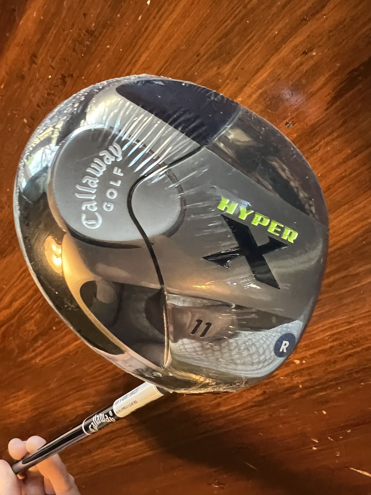 Callaway Hyper X Driver / 11* / RH / Regular Graphite Shaft New In Plastic Wrap