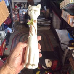 Vintage Porcelain Cat Beautiful 