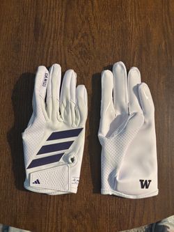 Adidas Washington Huskies Football Receiver Gloves