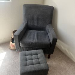 Chair And Ottoman 