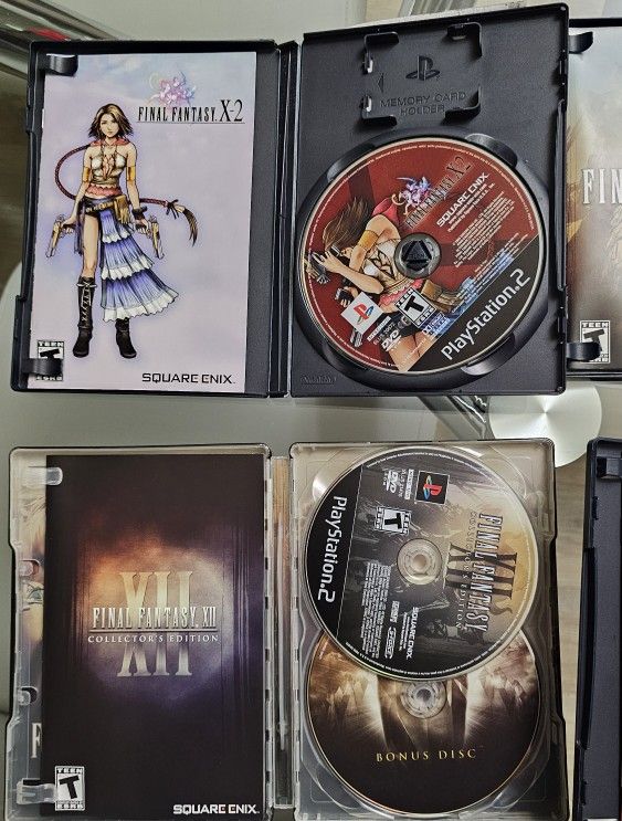 Final Fantasy PS2 collection