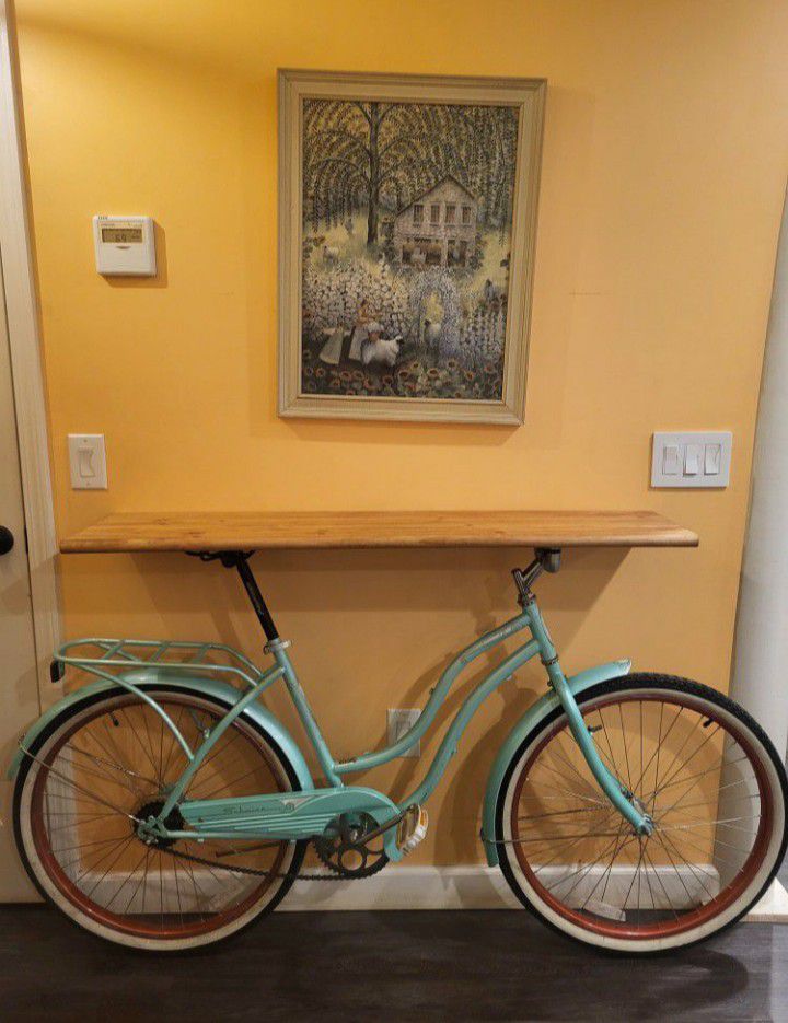 Classic Schwinn Bicycle Hall Table