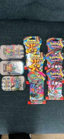 $320 Sealed 40 packs of Chaos Rising pokemon packs