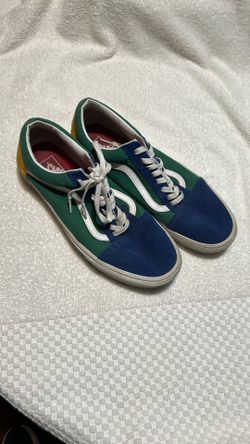 Vans Color green, Blue and Yellow. Size 12 For Man. Price $ 10