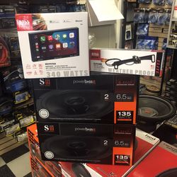 Powerbass Sound System With Boss Stereo 