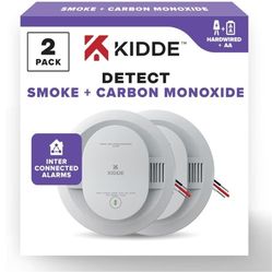 Smoke & Carbon Monoxide Detector,2 Pack
