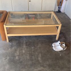 Glass table/ Coffee table