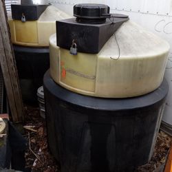 Double Contained Waste Oil And/Or Antifreeze Storage Containers