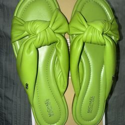 Michael Kors Green Sandles
