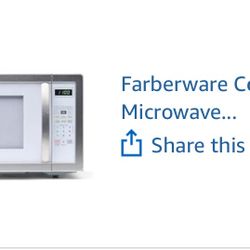 Faberware Microwave 