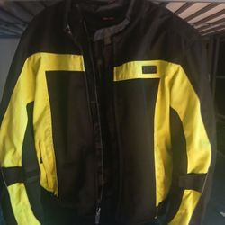 MOTOCENTRIC MOTORCYCLE JACKET-SIZE LARGE
