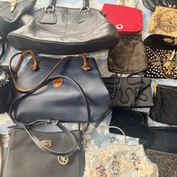 23 Different Purse Handbag Shoulder Bag Hand Bag Cluth $165 For All
