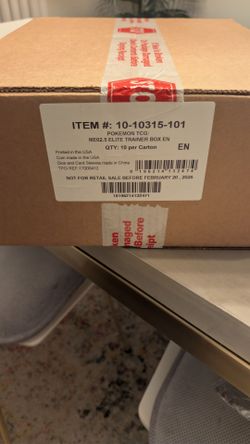 Pokemon ascended heroes factory sealed ETB