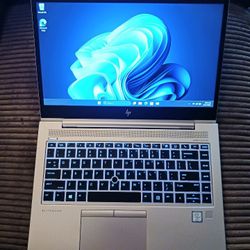 Fast! Metal HP EliteBook Laptop Intel Core i7 16 GB RAM 512 GB SSD 1080P LCD Webcam Wi-Fi & Bluetooth Wireless Windows 11 Professional 