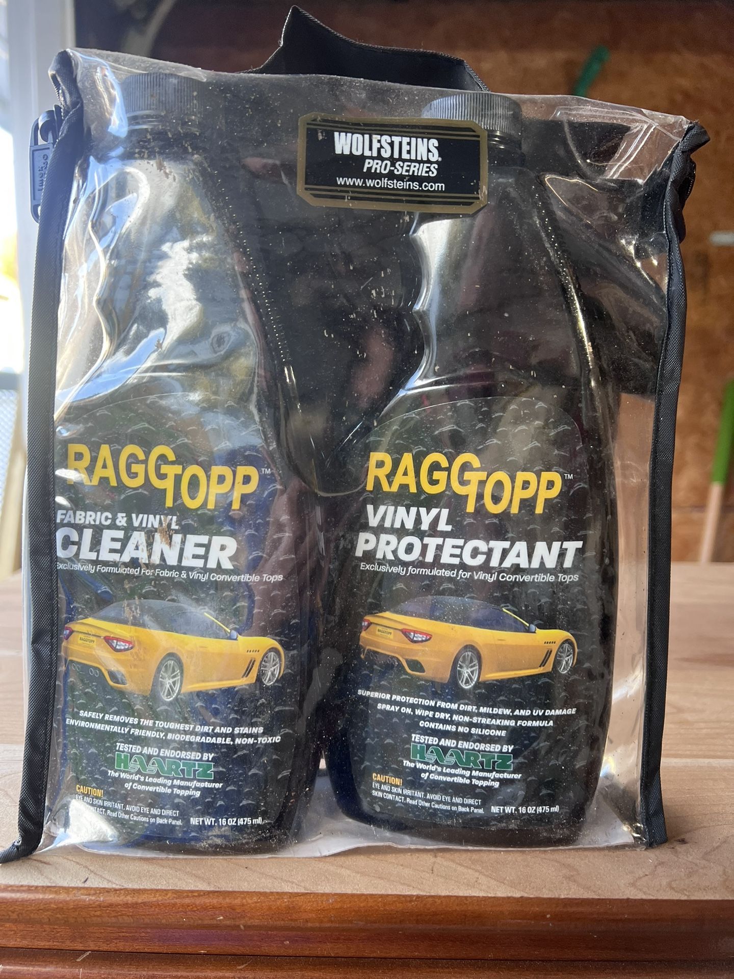 Reduced $30  New Ragg Topp Fabric/Vinyl cleaner And Protector