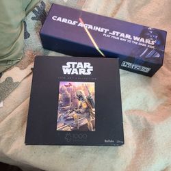 Cards Against Starwars Game And Starwars Bobafett Puzzle