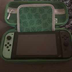 Nintendo Switch Animal Crossing Edition Bundle + 2 Animal Crossing And Nintendo Sports (Great Condition, Lightly Used.)