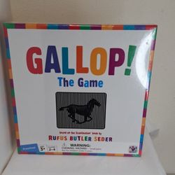Gallop! The Game- Preschool Ages 3+- NEW