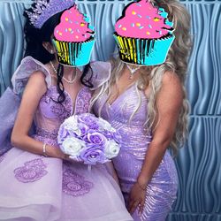 Light Purple Dress So Cute 