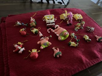  SpongeBob Lights And Ornaments