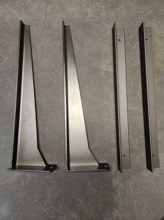 Metal Shelving Brackets - Commercial Made and Customized Angle Irons