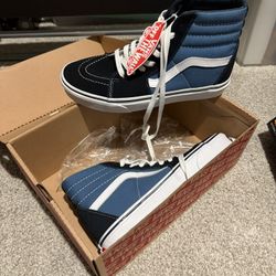 NEW VANS Sk8-Hi Unisex Casual High-Top Skate Shoes Size 7