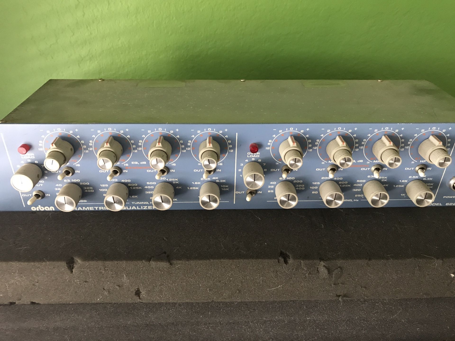 Orban Parametric EQ 622B, Vintage Equalizer