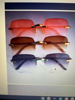 3 Piece women sunglasses eyewear