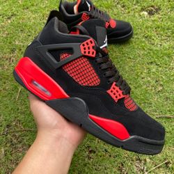 Air jordan 4s  red thunder  more colors available  