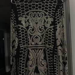 Gold And Black Dress!Great For New Years