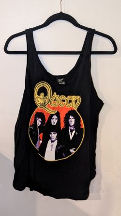 Queen Band Graphic Tank Top Large