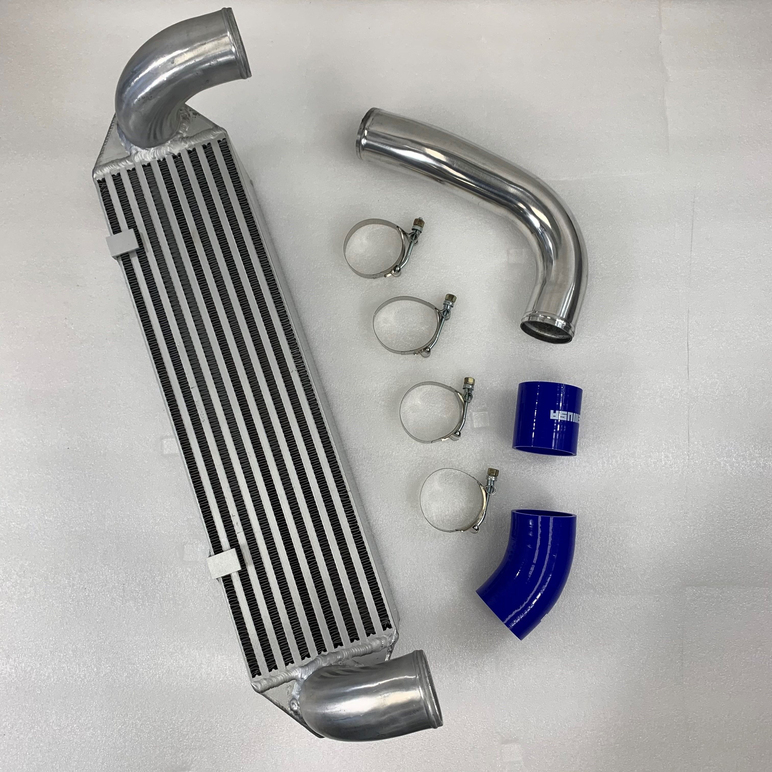 2.5" I/O Intercooler & Pipe for 07-11 BMW 335i 08-11 135i E90 E92 E93 E80 E82(IC BM 135 335+ICP BM KIT22